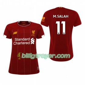 Billige Fotballdrakter Liverpool M.Salah 11 Dame Hjemmedraktsett 2019/20 Kortermet